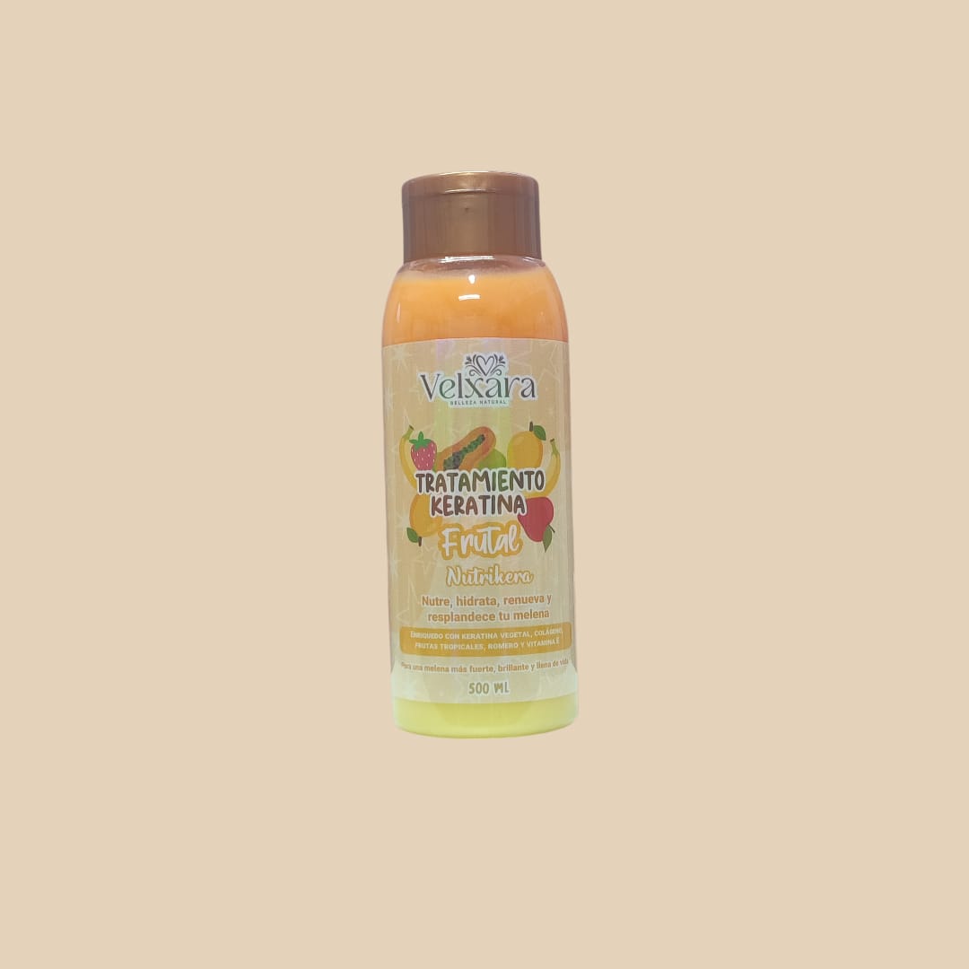 🍓 TRATAMIENTO KERATINA FRUTAL DE 500ml
