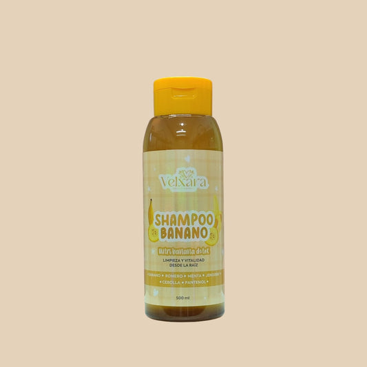 🍌 SHAMPOO BANANO –NUTRICION Y BRILLO (500 ml)