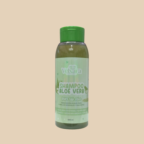 🌱 SHAMPOO ALOE VERA – Cuero Cabelludo Seco (500 ml)