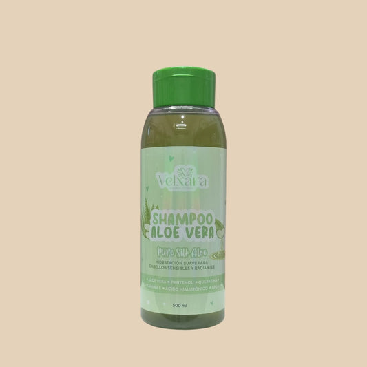 🌱 SHAMPOO ALOE VERA – Cuero Cabelludo Seco (500 ml)