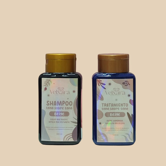 � KIT TONO SOBRE TONO BEIGE