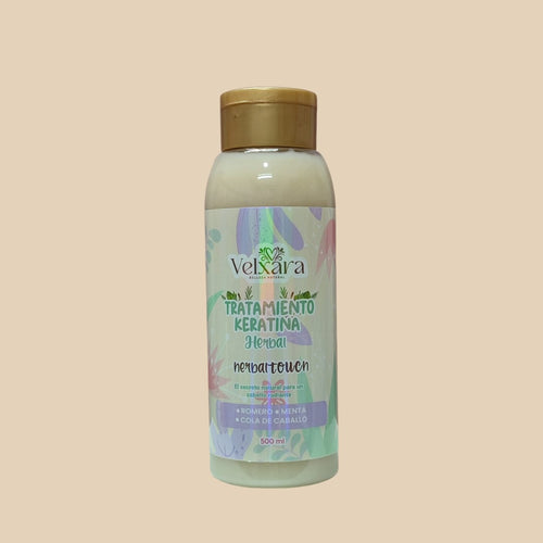 🌿 TRATAMIENTO KERATINA CAPILAR HERBAL (500 ml)