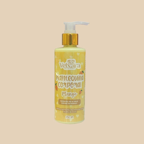 🥭 Crema Mantequilla Corporal de Mango – sin destellos 250 g