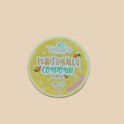 � Mantequilla Corporal Mango con Destellos Dorados – 200 g