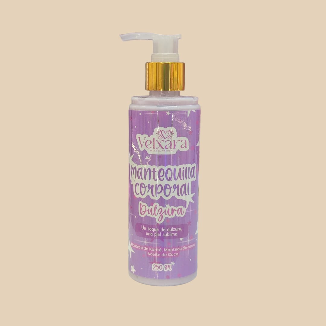🍬 Crema Mantequilla Corporal Dulzura sin destellos – 250 g