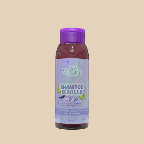 SHAMPOO CEBOLLA – Cuero Cabelludo Normal a Graso (500 ml) 💜