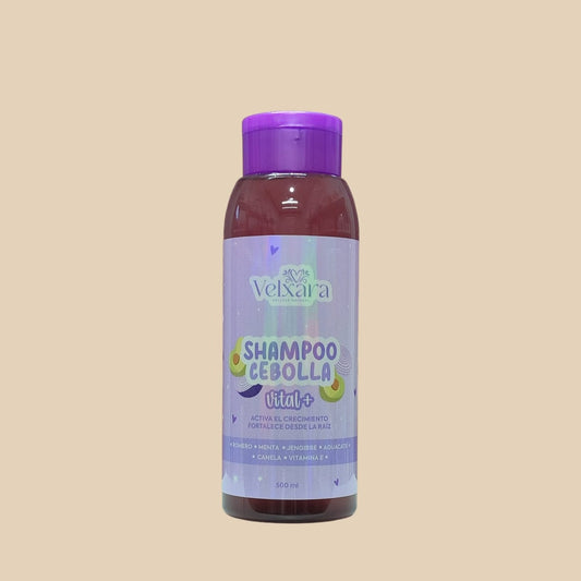 SHAMPOO CEBOLLA – Cuero Cabelludo Normal a Graso (500 ml) 💜